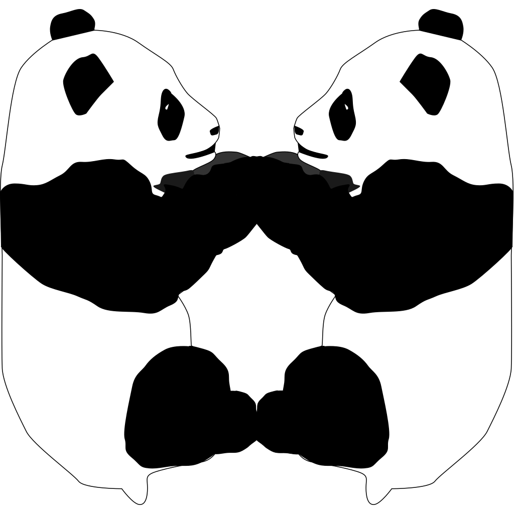 panda clipart vector - photo #45