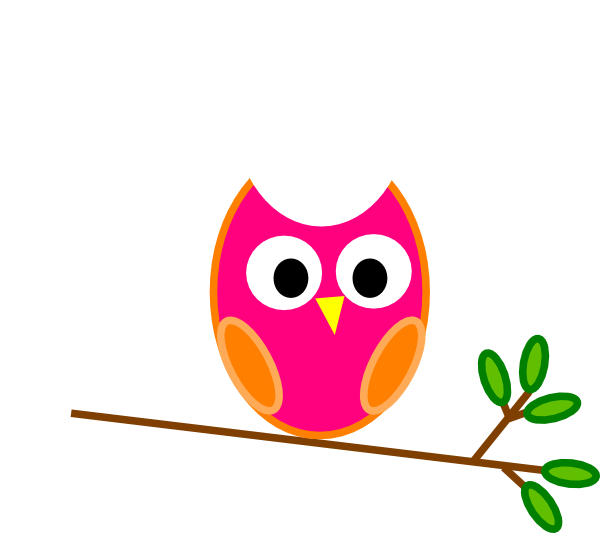 clip art orange owl - photo #19