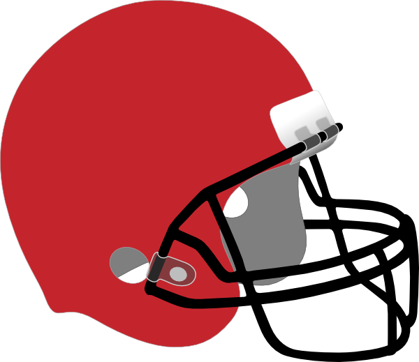 football helmet clip art black and white - photo #7