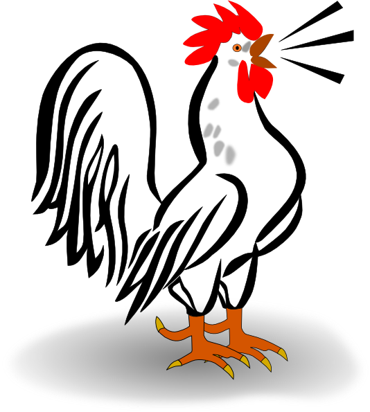 game rooster clipart - photo #7