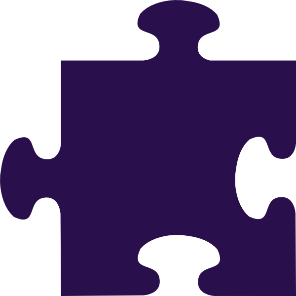 Blue Puzzle Piece PNG, SVG Clip art for Web - Download Clip Art, PNG