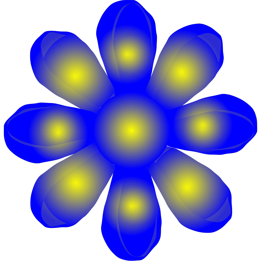 clipart of yellow flowers - photo #30