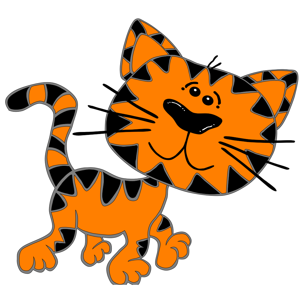 cat vector clipart - photo #49