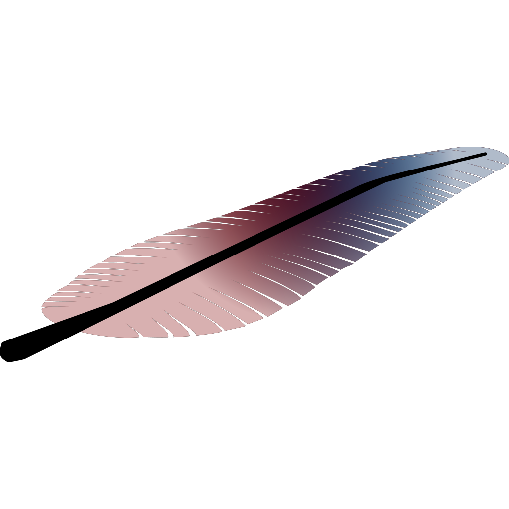 Colored Feather SVG Clip arts download - Download Clip Art, PNG Icon Arts