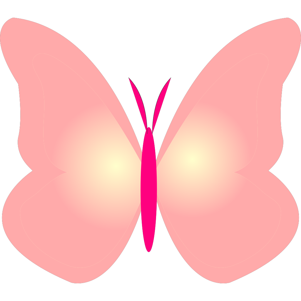 butterfly outline clip art free - photo #26
