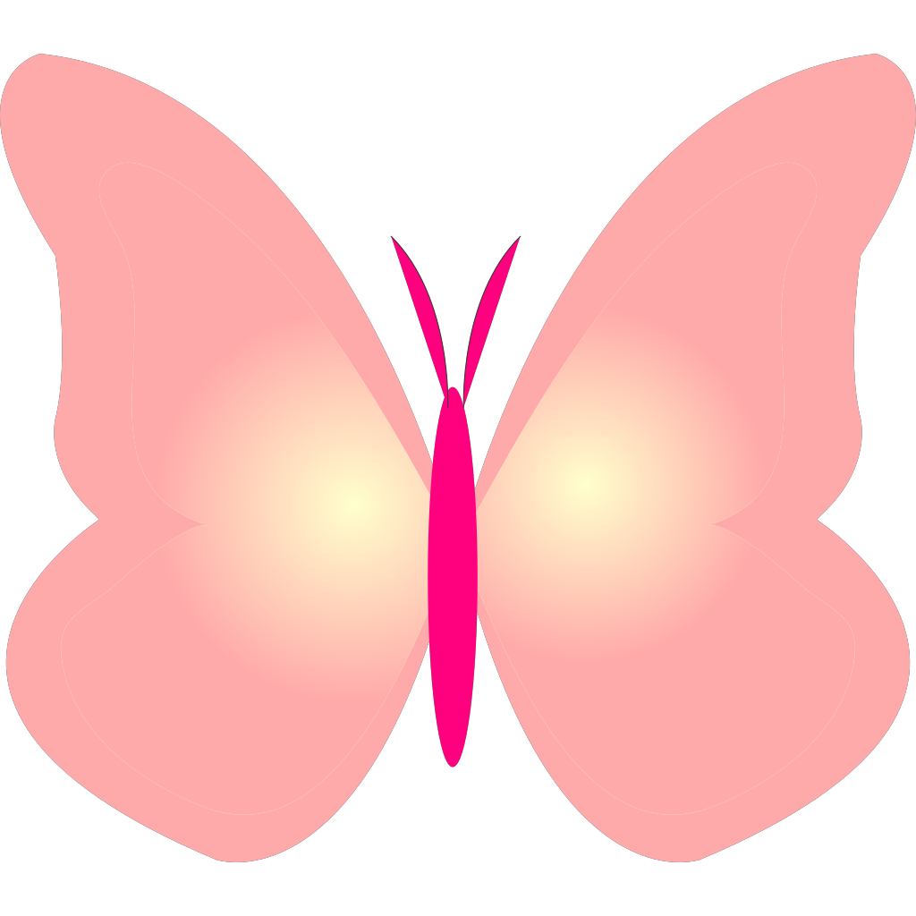 clip art butterfly outline - photo #36