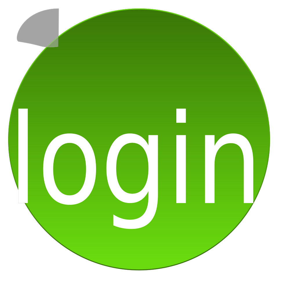 login clip art icon - photo #6