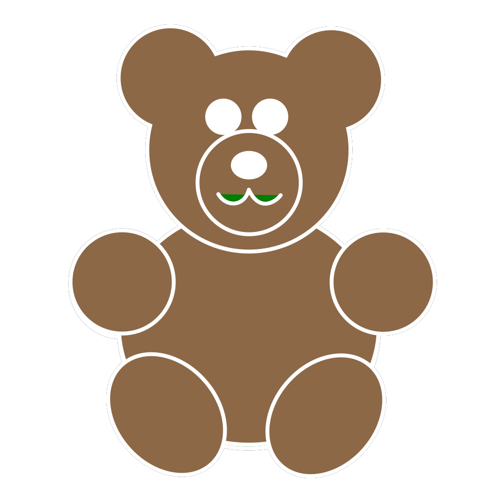 Clip Art Brown Bear Clipart brown bear clip art animal download vector online svg