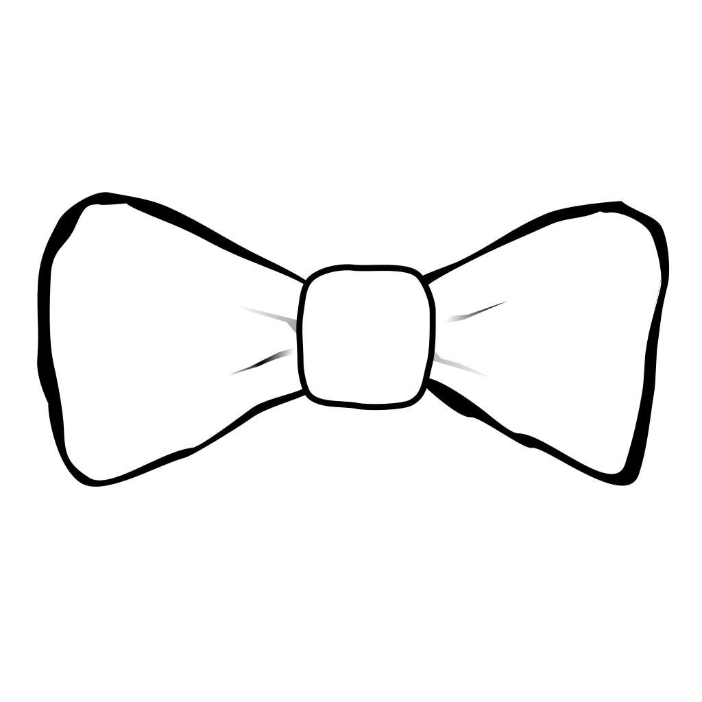 Pig With White Bowtie SVG Clip arts download Download Clip Art, PNG