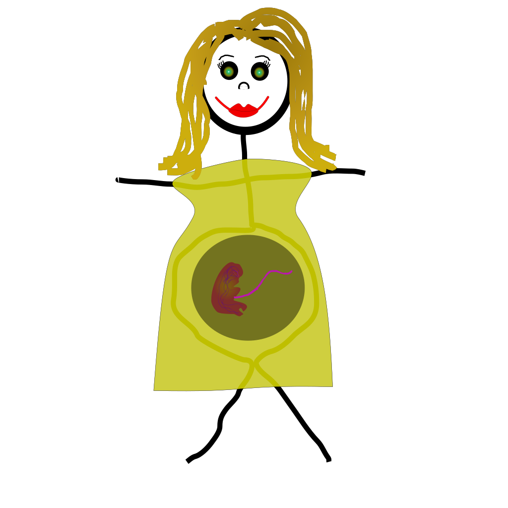 pregnant figure drawing