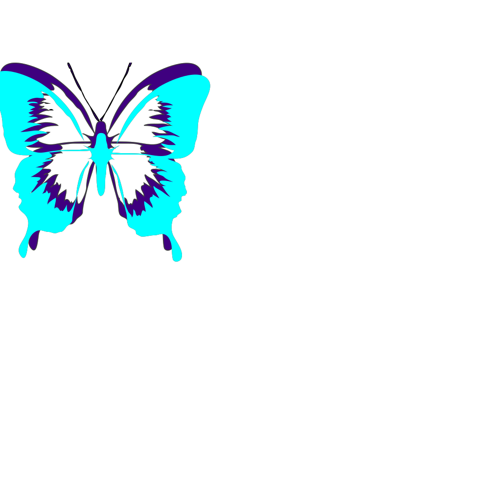 flower butterfly clip art free - photo #6