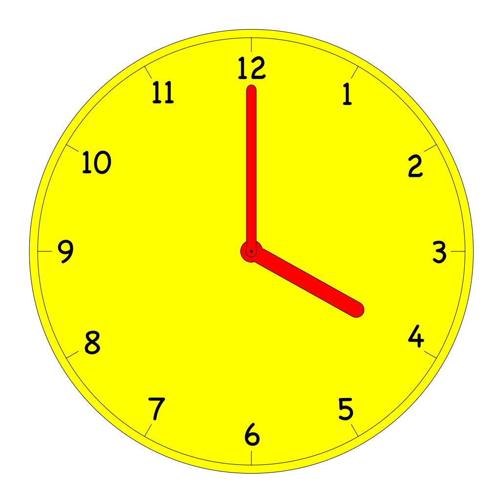 animated clipart wall clock - photo #2