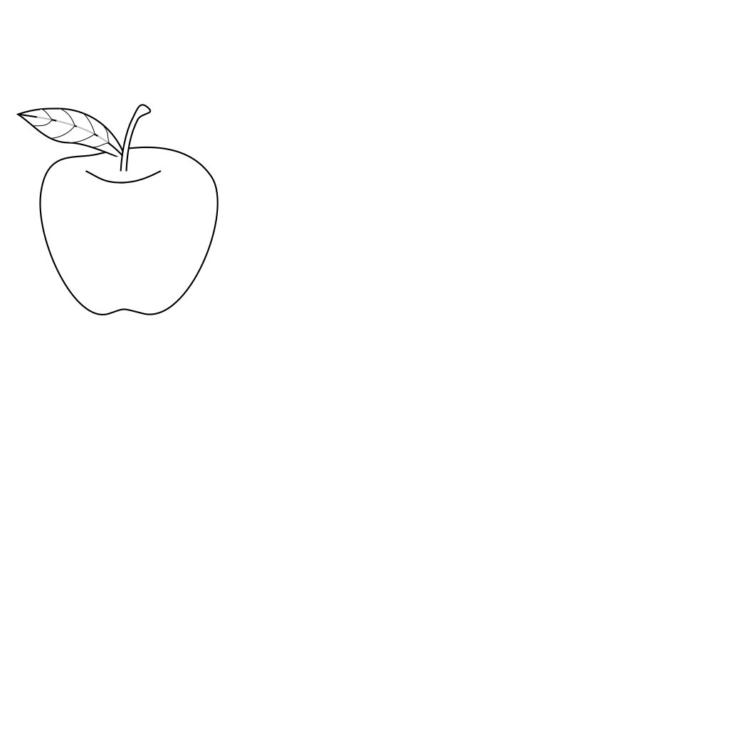 Apple Outline Svg Clip Arts Download Download Clip Art Png Icon Arts