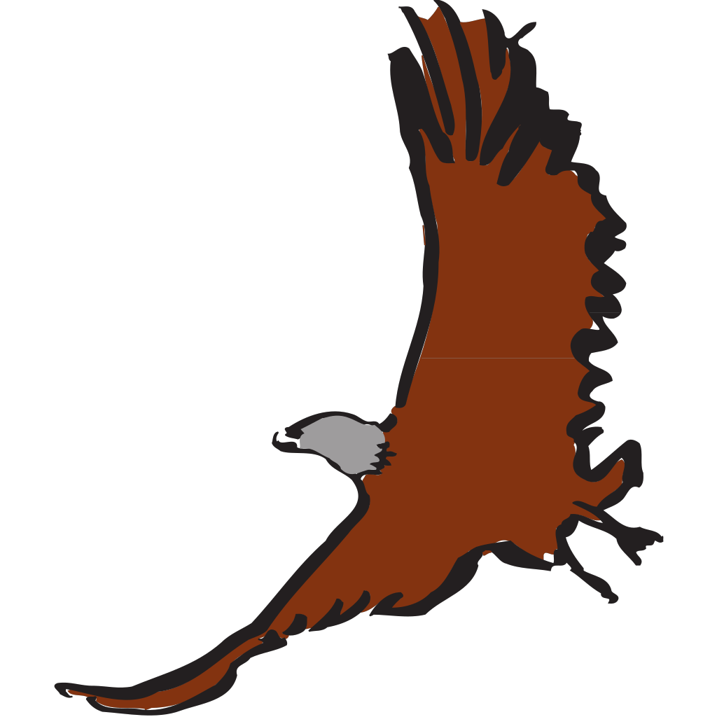 flying eagle clip art free download - photo #26