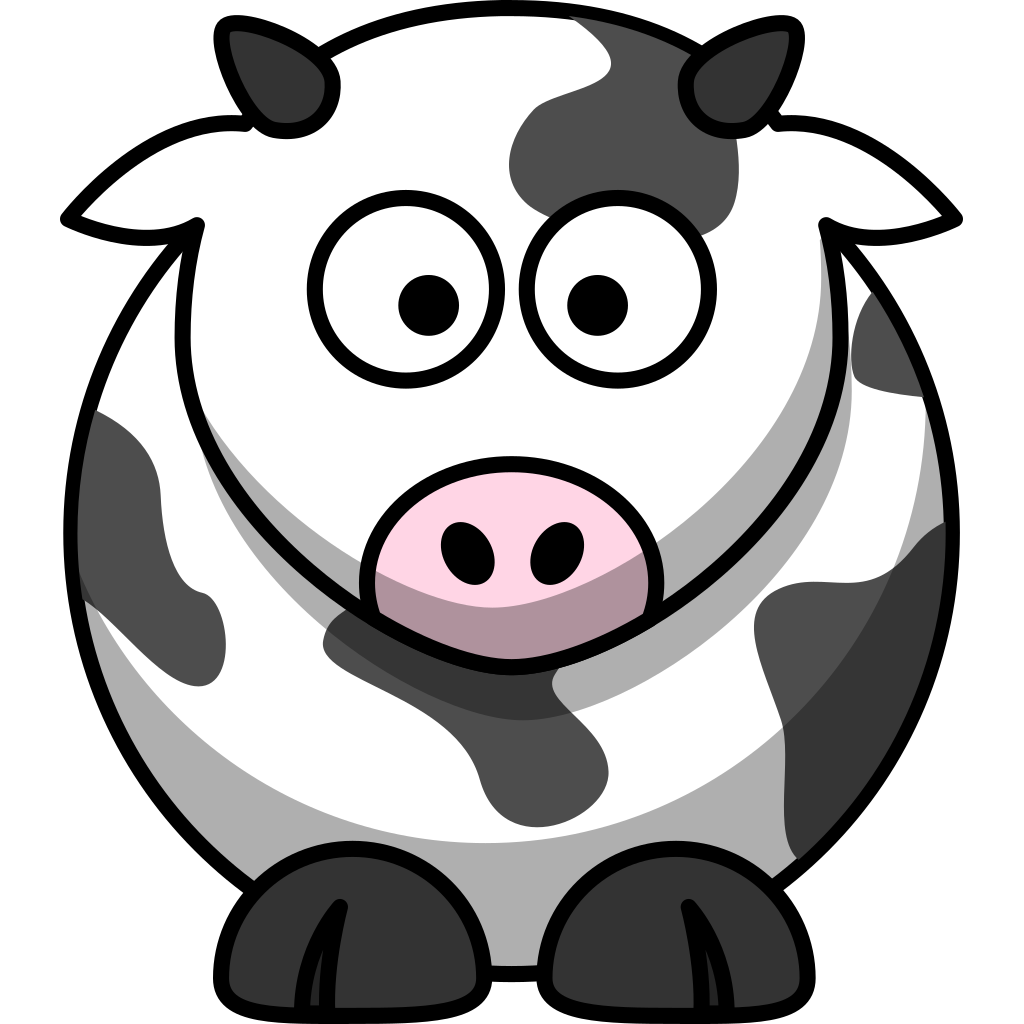 cow clipart vector - photo #14