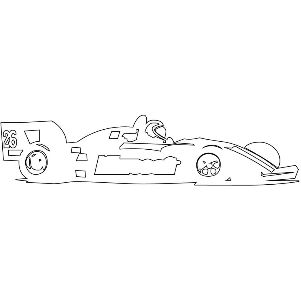 free vector clipart race car - photo #33