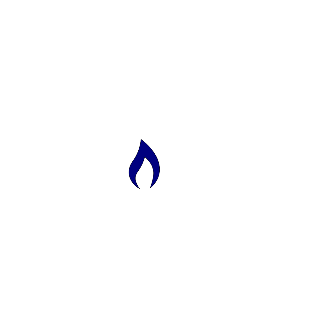 Blue Flame Simpleblueblack SVG Clip arts download - Download Clip Art