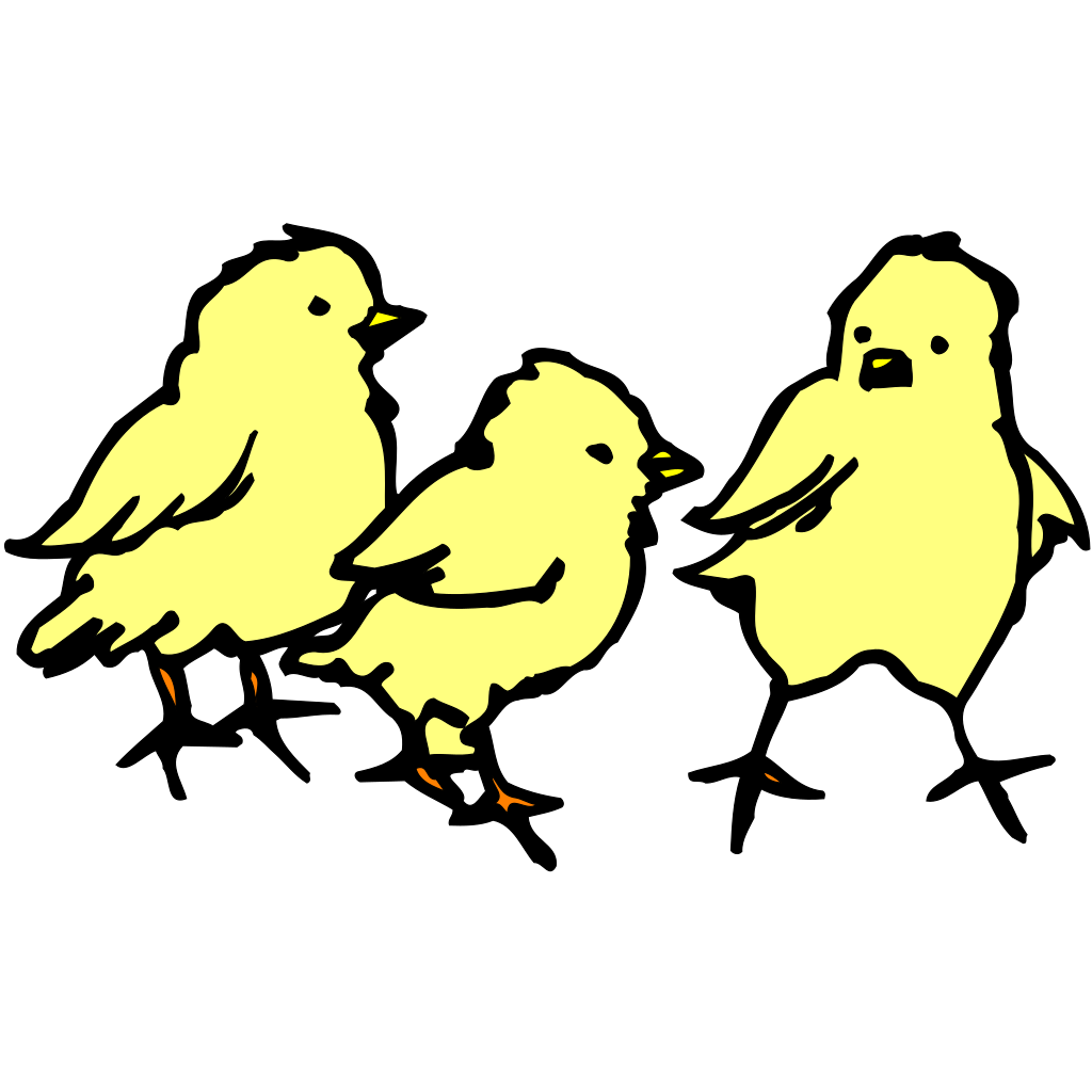clipart of baby chickens - photo #17