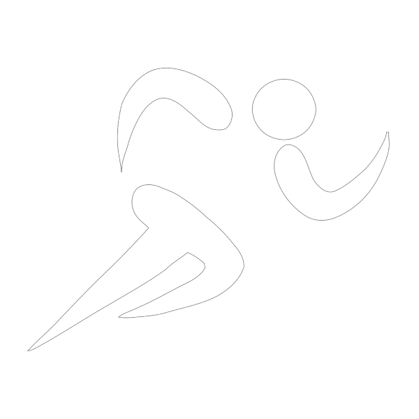 Olympic Sports Athletics Pictogram PNG image