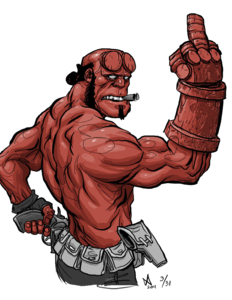 Hellboy PNG Free Download PNG image
