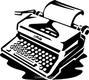 Typewriter Transparent PNG PNG image