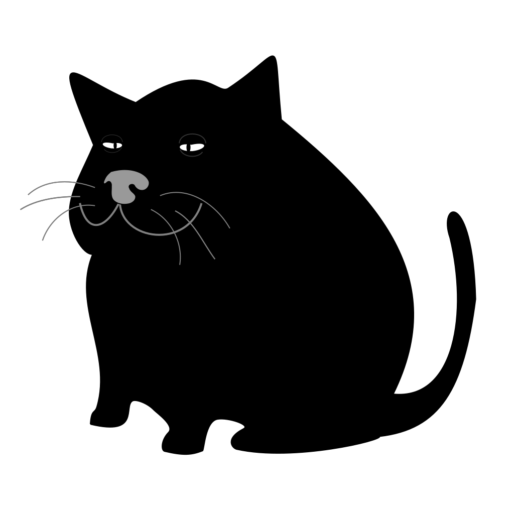 Векторные рисунки кошки