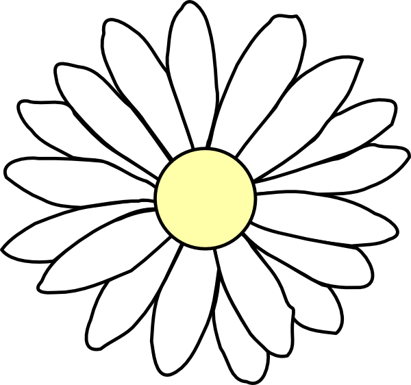 Daisy Outline Png Svg Clip Art For Web Download Clip Art Png Icon Arts
