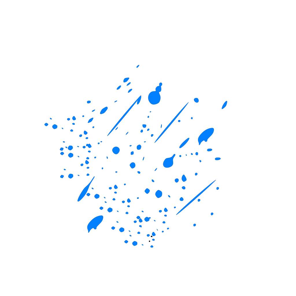 Blue Splitter Splatter PNG, SVG Clip art for Web - Download Clip Art