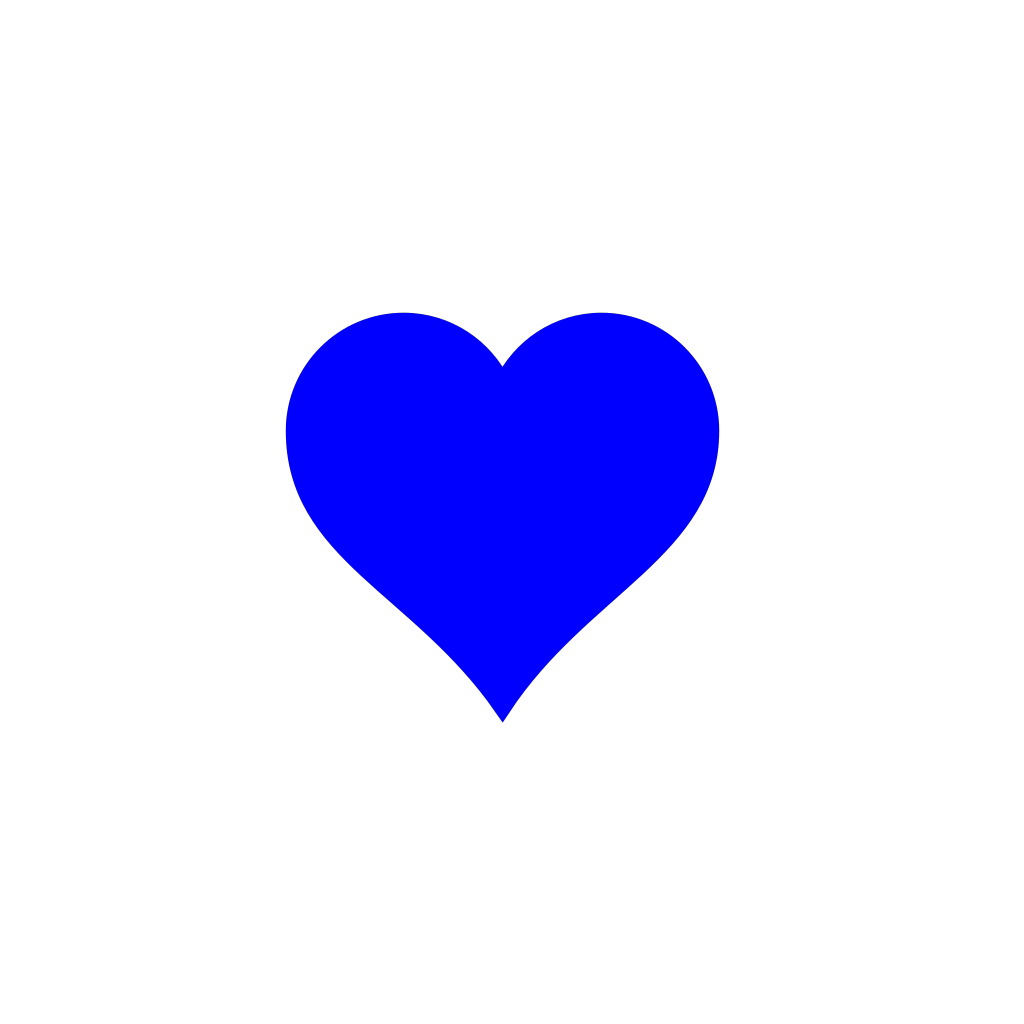 Blue Heart SVG Clip arts download - Download Clip Art, PNG Icon Arts