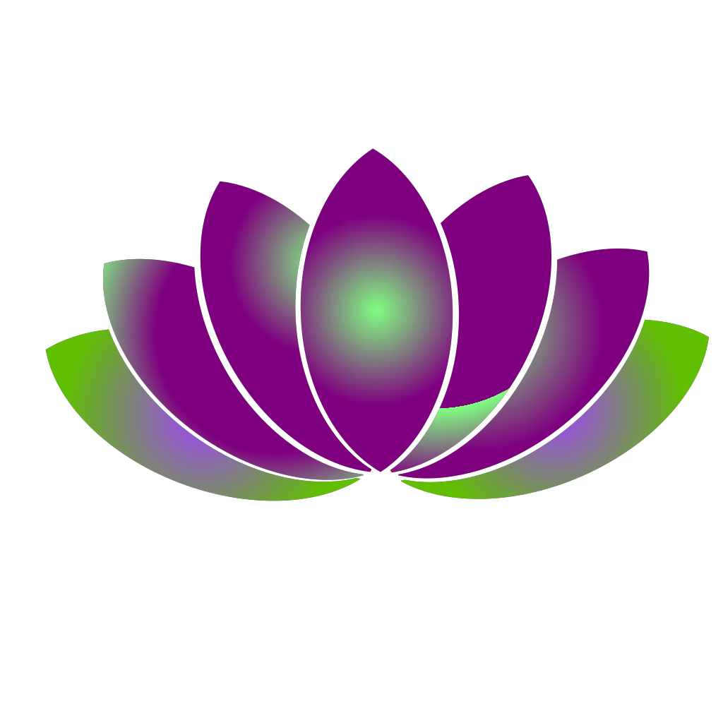Blue Lotus Flower PNG, SVG Clip art for Web Download