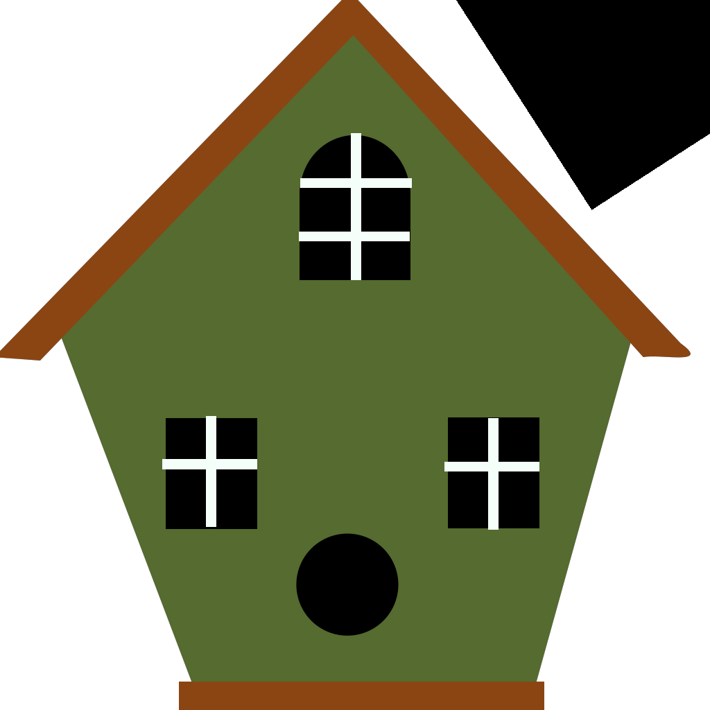 Download Green Bird House SVG Clip arts download - Download Clip ...