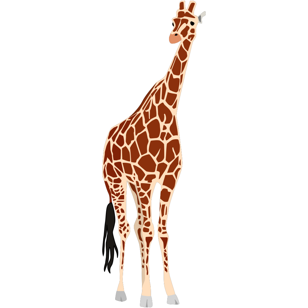 Картинка жираф png