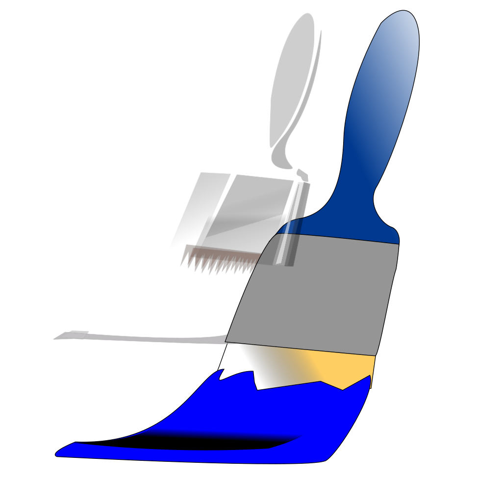 Paintbrush Blue PNG, SVG Clip art for Web - Download Clip Art, PNG Icon
