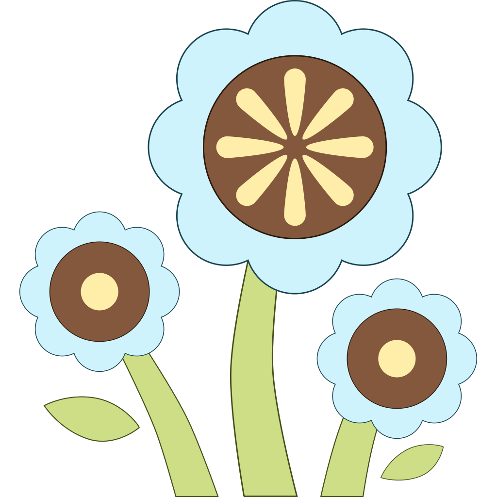 Blue Flower PNG, SVG Clip art for Web - Download Clip Art, PNG Icon Arts