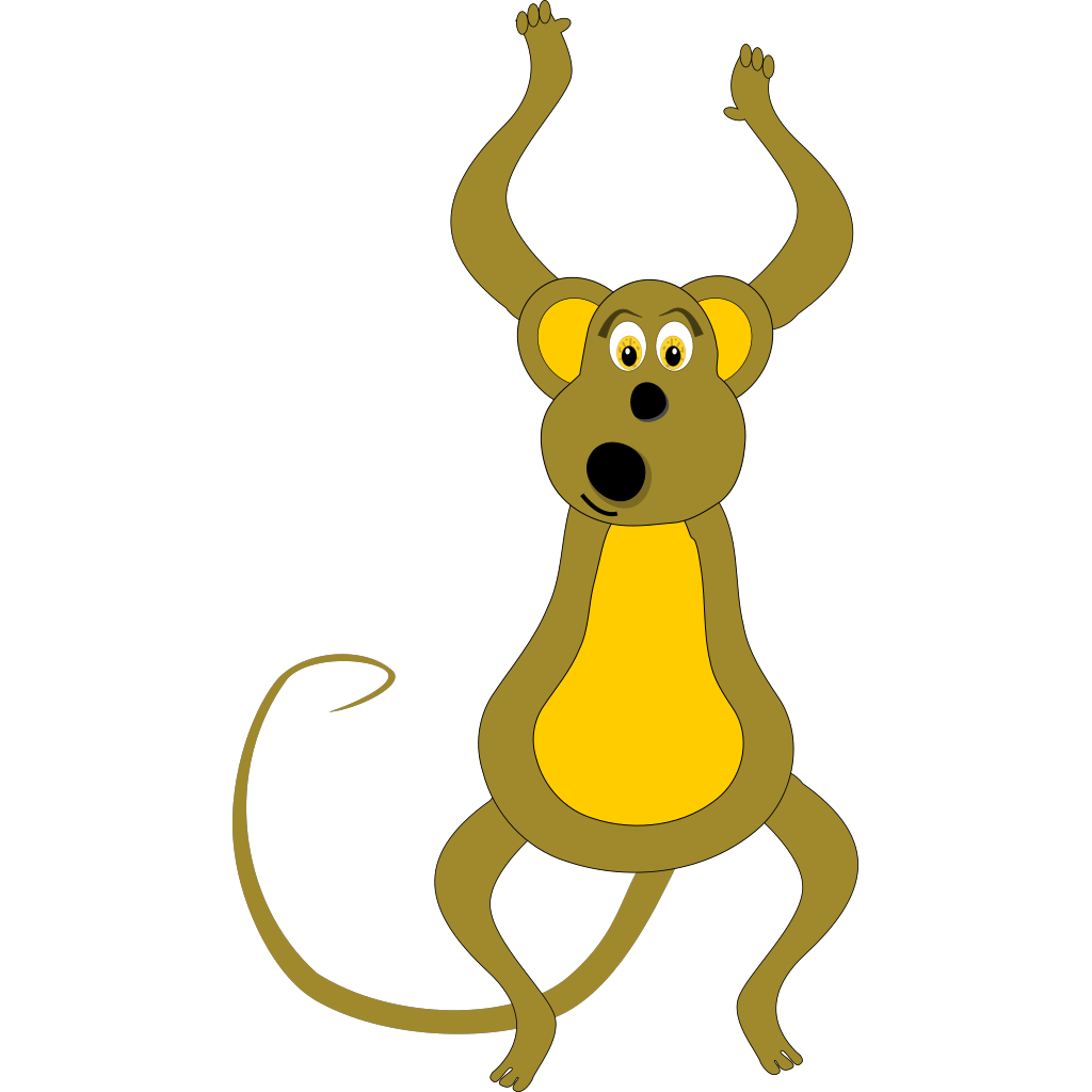 Jumping Monkey PNG, SVG Clip art for Web - Download Clip ...