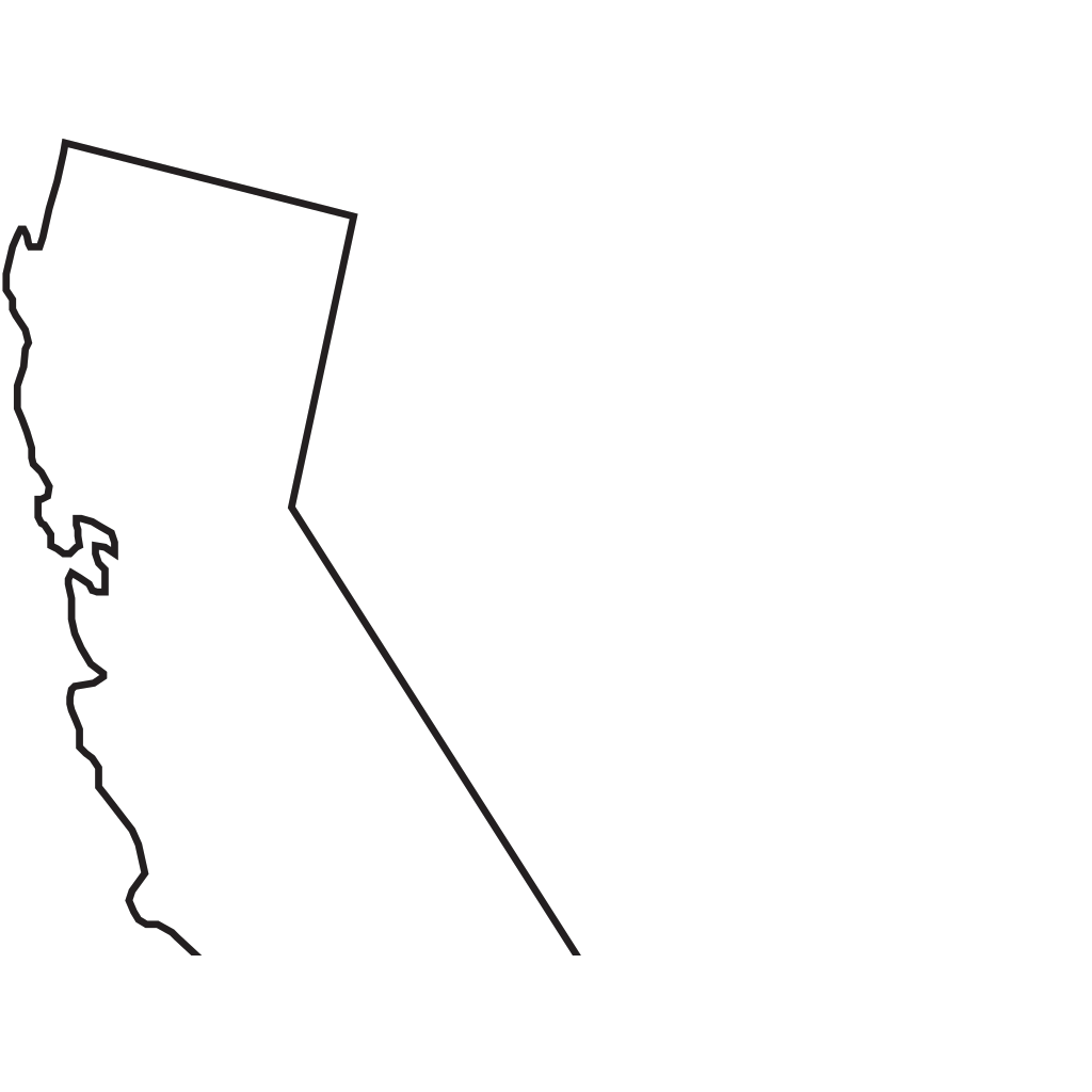 California State Outline Clip Art Png Svg Clip Art For Web Download