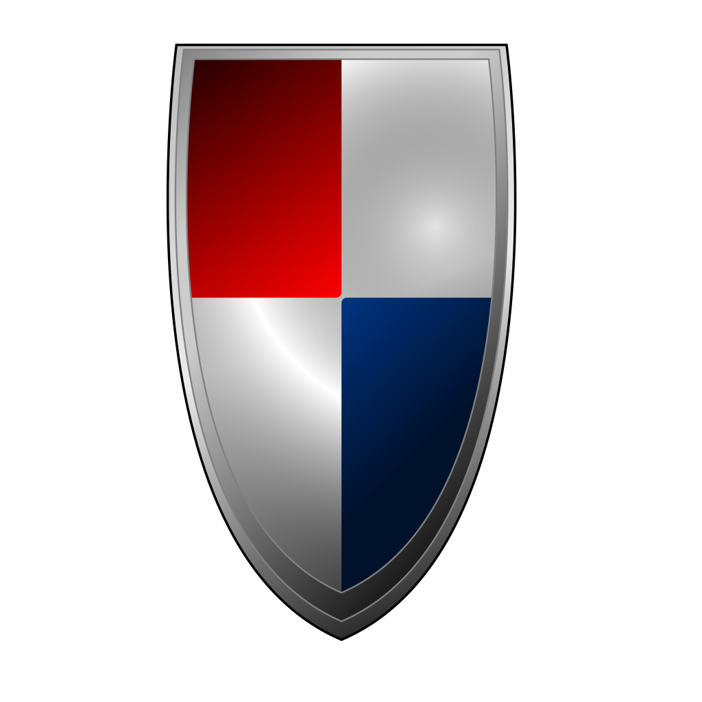 Blue Yellow Security Shield PNG, SVG Clip art for Web Download Clip