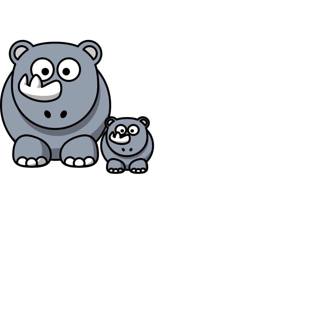 Download Rhino Baby Clip Art Png Svg Clip Art For Web Download Clip Art Png Icon Arts