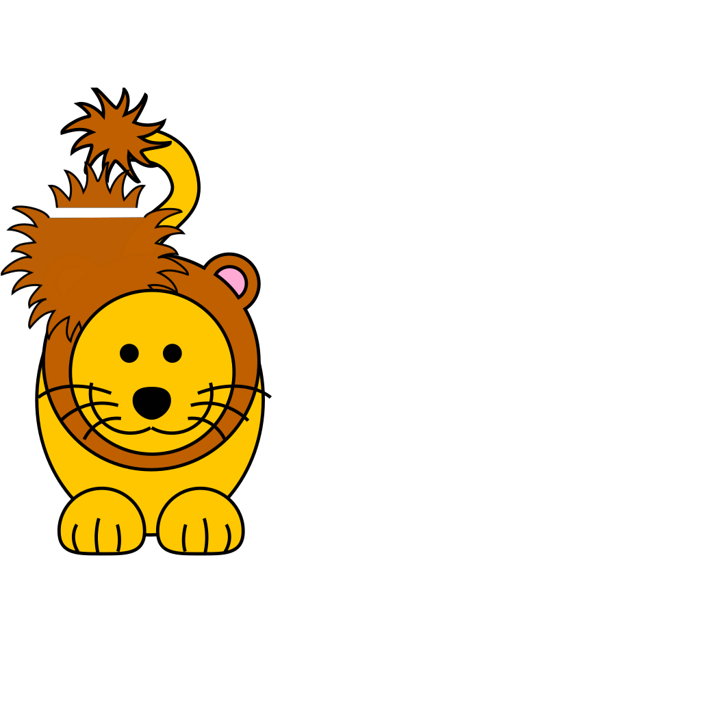Download Cartoon Golden Lion Png Svg Clip Art For Web Download Clip Art Png Icon Arts