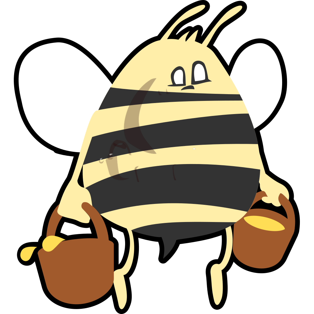 Download Cartoon Bee PNG, SVG Clip art for Web - Download Clip Art, PNG Icon Arts
