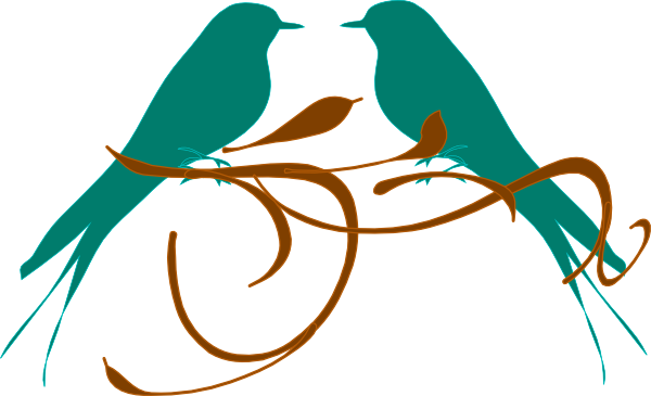 Love Birds On Branch X Png Svg Clip Art For Web Download Clip Art Png Icon Arts