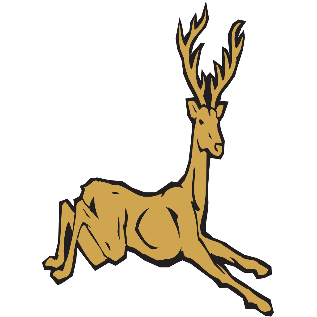 Download Brown Leaping Deer PNG, SVG Clip art for Web - Download ...