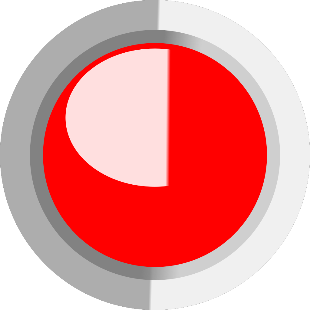 Red Led On (labview Style) PNG, SVG Clip art for Web Download Clip