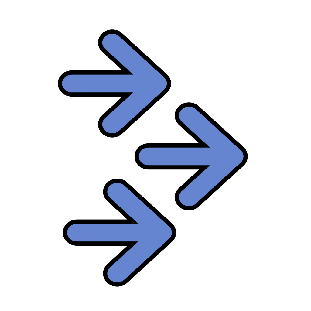 Download Multiple Blue Arrows PNG, SVG Clip art for Web - Download ...