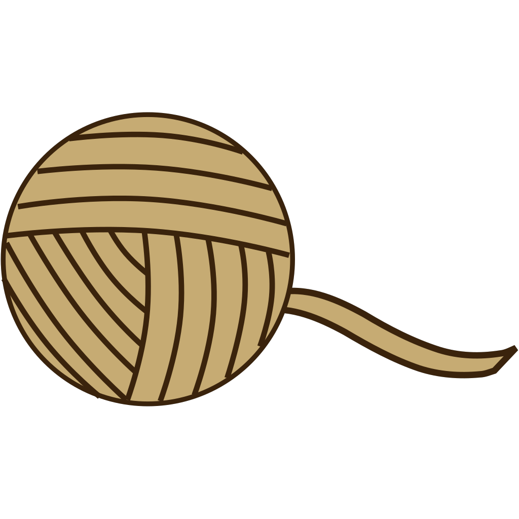 Download Brown Yarn PNG, SVG Clip art for Web - Download Clip Art ...