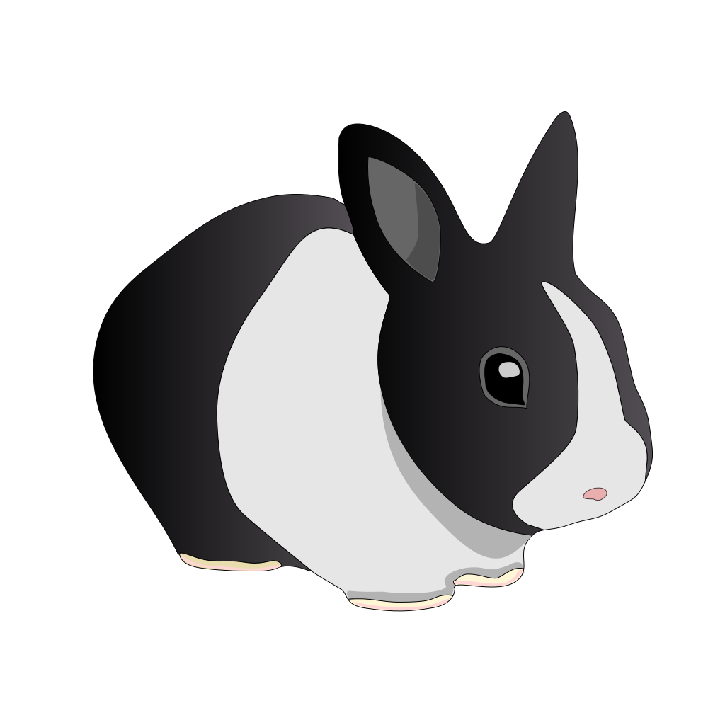 Download Friendly Rabbit PNG, SVG Clip art for Web - Download Clip ...