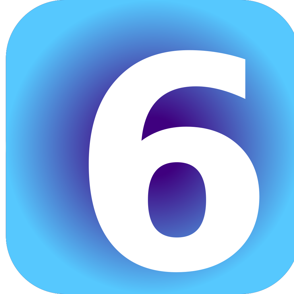 Number 6 PNG, SVG Clip art for Web - Download Clip Art, PNG Icon Arts