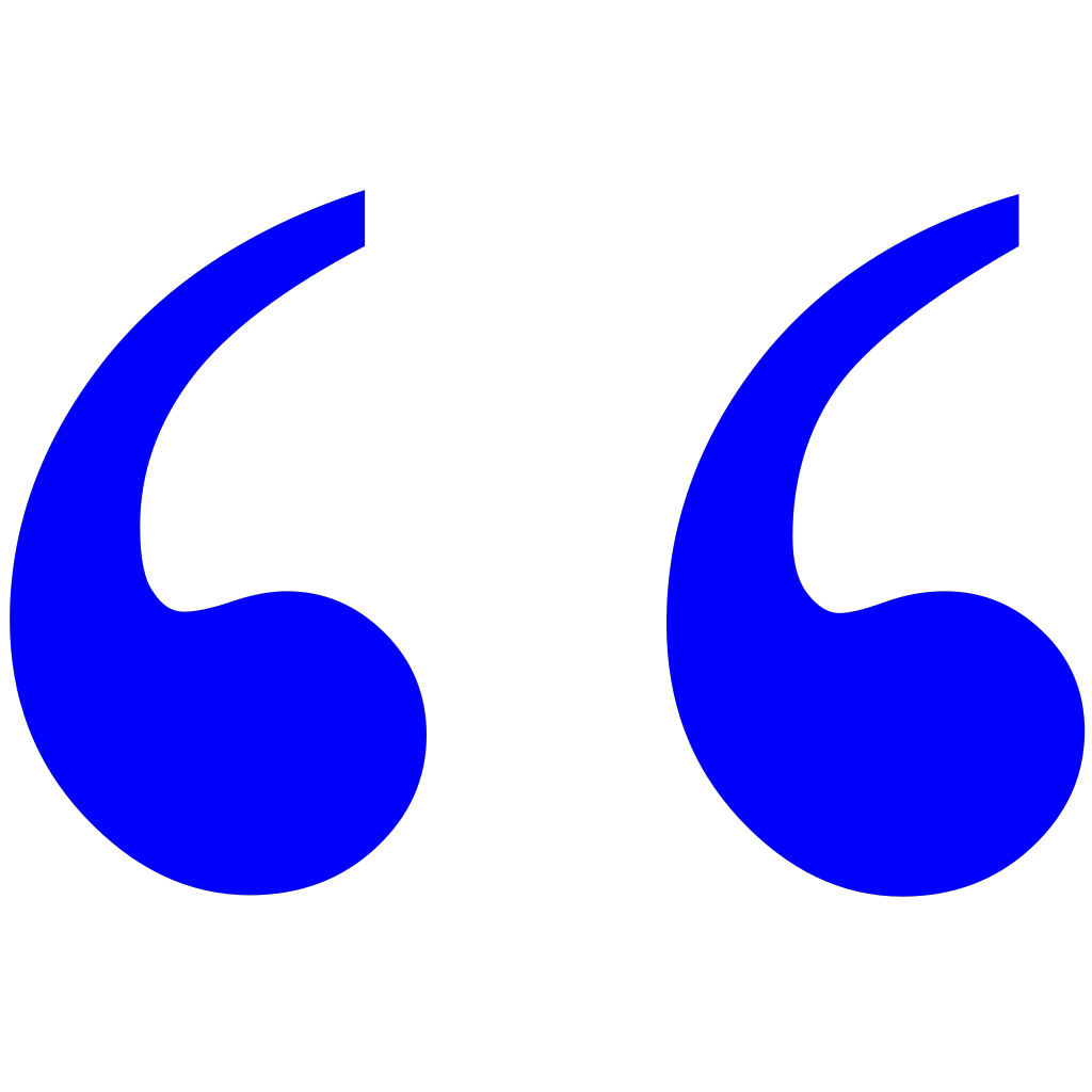 Blue Quotation Marks PNG, SVG Clip art for Web - Download Clip Art, PNG