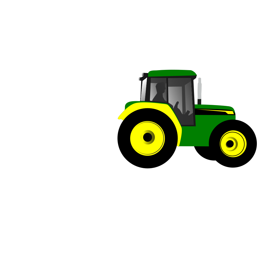 Download Green Tractor With Animals PNG, SVG Clip art for Web ...
