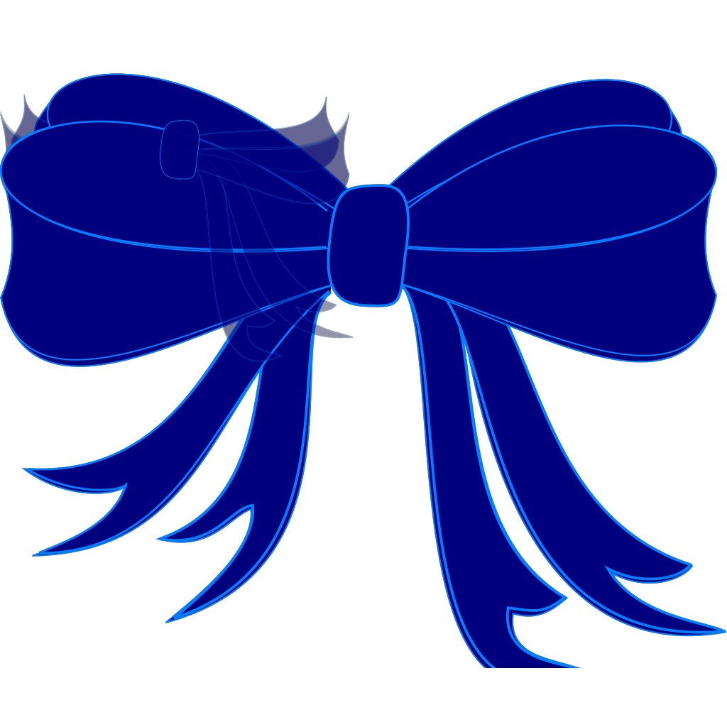 Blue Bow Ribbon PNG, SVG Clip art for Web - Download Clip Art, PNG Icon